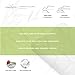 Hypoallergenic Bamboo Memory Foam Contour Pillow - Antimicrobial Dust Mite Resistant A Firm Flexible Therapeutic Posturepedic Pillow for Sound Sleep and Reduced Neck and Shoulder Pain (22 x 14 in)