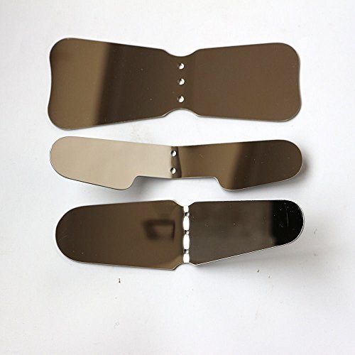 Bomaoer Dental Intraoral Stainless Steel Photographic Mirror Reflector (3pcs/pack) - Thumbnail 6