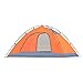 Techcell 2 Person Tent Camping Tent Double Layer Waterproof Tent Backpacking Tents for Camping Hiking Traveling (Orange)