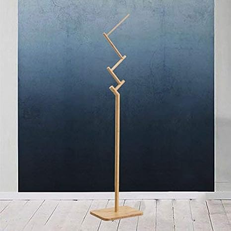 Amazon Gang Ll えもん掛け コートラックコートスタンドは 家庭用品立ちコートと帽子は木製クリエイティブ収納棚ハンガーラック ハンガーラック オンライン通販