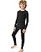Hanes Boys Thermal X-Temp Underwear Set Black Sthumb 3