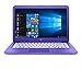 HP Stream Laptop PC 14-ax050nr (Intel Celeron N3060, 4 GB RAM, 64 GB eMMC, Purple), 1-Year Office 365 Personal Subscription Included