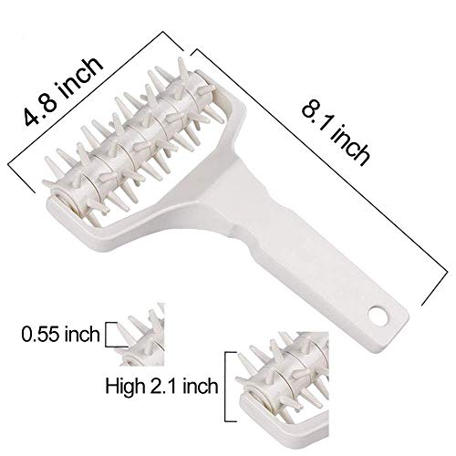 SHANGPEIXUAN Dough Roller Pizza Plastic Dough Docker Prevents Docker From Blistering
