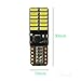 Rayhoo 2-Piece T10 24-SMD 3014 White LED Bulb for W5W 194 168 2825 Car Side Wedge Light with Canbus