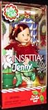 Barbie Kelly Club Christmas Poinsettia Jenny doll ornament too