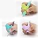 eonou Pencil Grips,Children Pencil Holder Pen Writing Aid Grip Posture Correction Tool Silicone Pencils Training Grip by Orangeskycn (1 Set (3 Pcs))