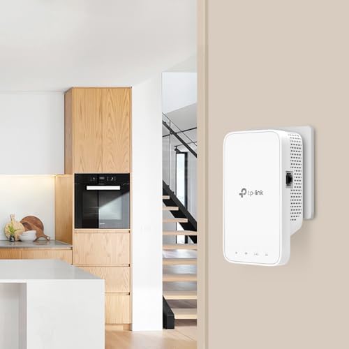 Repetidor wifi tp-link re330, amplificador ac1200, extensor até 120 m2, repetidor potente com porta ethernet, compatível com todas as caixas de internet