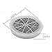 WSTA Desktop Air Purifier, Air Ionizer ,Portable Air Purifier, True HEPA Air Cleaner Remove Cigarette Smoke,Dust,Pollen and Bad Odors with 5V USB Cable(Filter for W050,W050D)