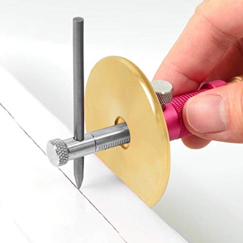 Newkiton Wheel Marking Gauge Plus with Micro Adjust Function, 1 Bearing