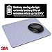 3M Precise Mouse Pad with Non-skid Foam Back, Enhances the Precision of Optical Mice at Fast Speeds, 9