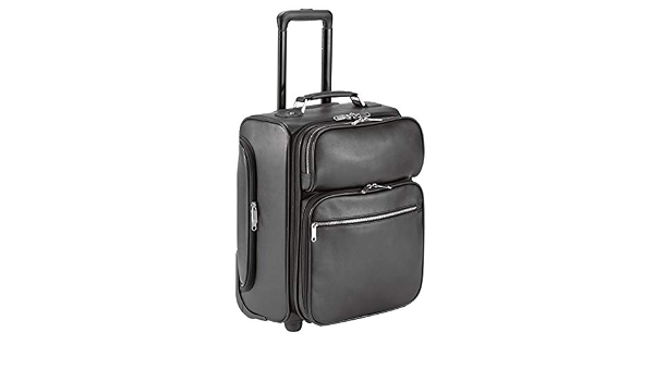 Brookstone DASH Classic Leather Rolling 