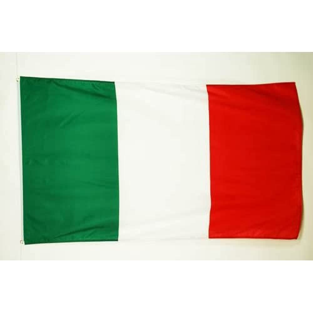 AZ FLAG - Italy Flag - 3x5 Ft - Satin Italian Banner with Two Metal Grommets - Fade Resistant - Bright Colors - 3' x 5' Feet - 150x90 Cm