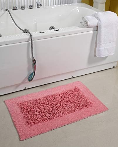 Homefurry Pink SCRAMBLED BOX Bath Mat