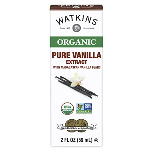 Watkins Organic Pure Vanilla Extract, with Madagascar Vanilla Beans