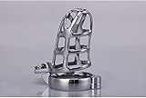 Stainless Steel Male Ċhásitity Device PeŇ-is Ċoç-k Cage for Men 40mm