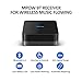 Mpow Bluetooth Receiver V4.1 Wireless Audio Music Adapter, Bluetooth Audio Adapter for Music Streaming Sound System with High-Fidelity Stereo Sound, 15 Hours Working-Time Batterythumb 1
