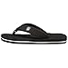CIOR Men's Classical Flip-Flop Beach Slipper Comfortable Handmade Fashion Indoor and Outdoor Thong Sandals,SL30XB,Black,45