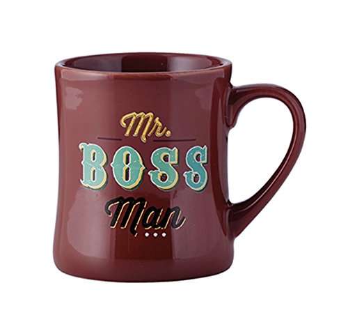 Working Class Mr Boss Man Ceramic Coffee Mug, 15 oz