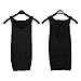 Mens Slimming Body Shaper Undershirt Vest Shirt Abs Abdomen Shaperware (S- XXL) (X-Large, Black)
