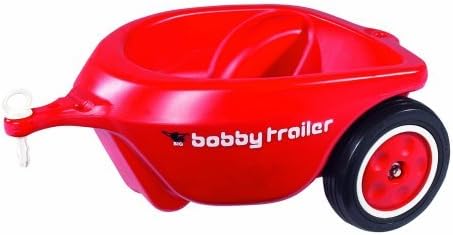 Big Bobby Car Trailer Red (Ride-On Accessory) by Big Products