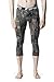 TSLA Men's 3/4 Compression Pants, Running Workout Tights, Cool Dry Capri Athletic Leggings, Yoga Gym Base Layer, Zero Pants Camo Green, Large