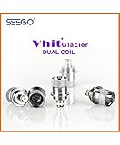 Seego Vhit SGDC  Replacement Coils For Glacier Dual Coil (3 Pieces)