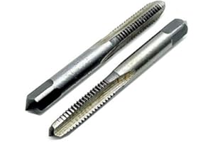 YODAOKE 6mm x 0.75 Metric Taper and Plug Tap Right Hand Thread M6 x 0.75mm Pitch