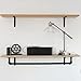 Cable Management Box Organizer - Large Size, Best for Home Office and Entertainment Center with Free Neoprene Sleeve and Hook & Loop Cable Tie - Black