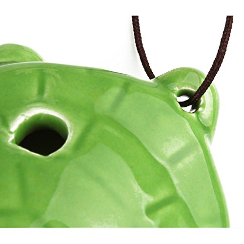 image for Ireav 6 Holes Tortoise Shape Ocarina Children Music Gifts C key Ocarin