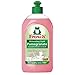 Frosch Natural Liquid Dish Soap, Vegan Hand Dishwashing Detergent, Pomegranate, 500 ml, Pack of 4