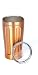 GrowlerWerks uPint Vacuum Insulated Pint for Craft Beer, Copper Plated