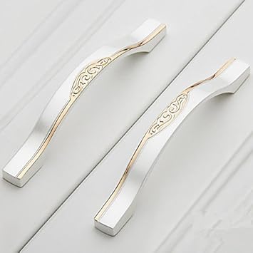 Shomy Knob Dresser Pull Drawer Pulls Handles Knobs Ivory White