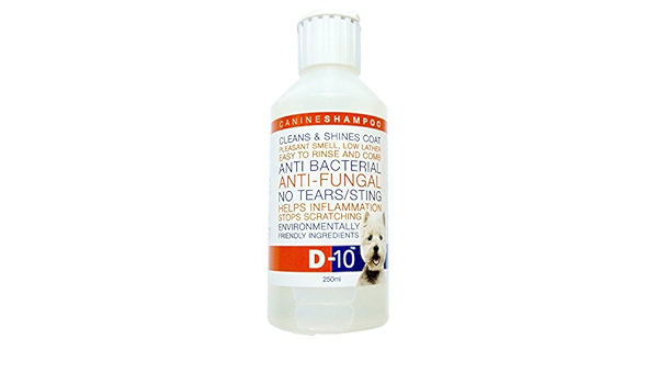 d10 dog shampoo