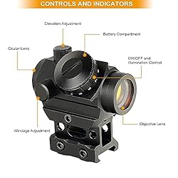 ohhunt 2 MOA Micro Red Dot Sights 1x25mm Scope with