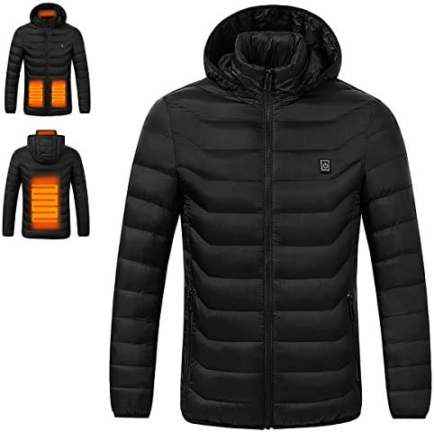 Venustas Soft Heated Jacket Lightweight and Water Resistant(Unisex Style, Power Bank not Included)