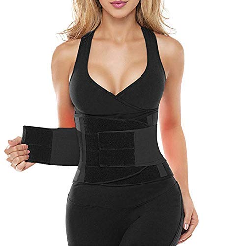 Women Waist Trainer Belt Waist Trimmer Slimming Body Shaper Hot Sweat Sports Girdles Workout Belt