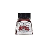 Winsor & Newton Drawing Ink Bottle, 14ml, Deep Red