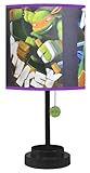 Nickelodeon TMNT Table Lamp with Die Cut Lamp Shade