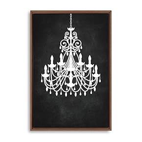 Framed Canvas Wall Art for Living Room, Bedroom Droplight Theme Canvas Prints for Home Decoration Ready to Hang - 16x24 inches