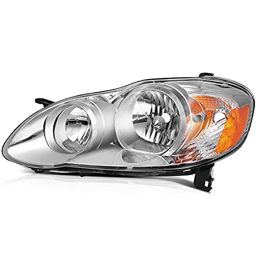 Aazon.co: Pair of Headlights Assebly Copatible with 2003 2004 2005