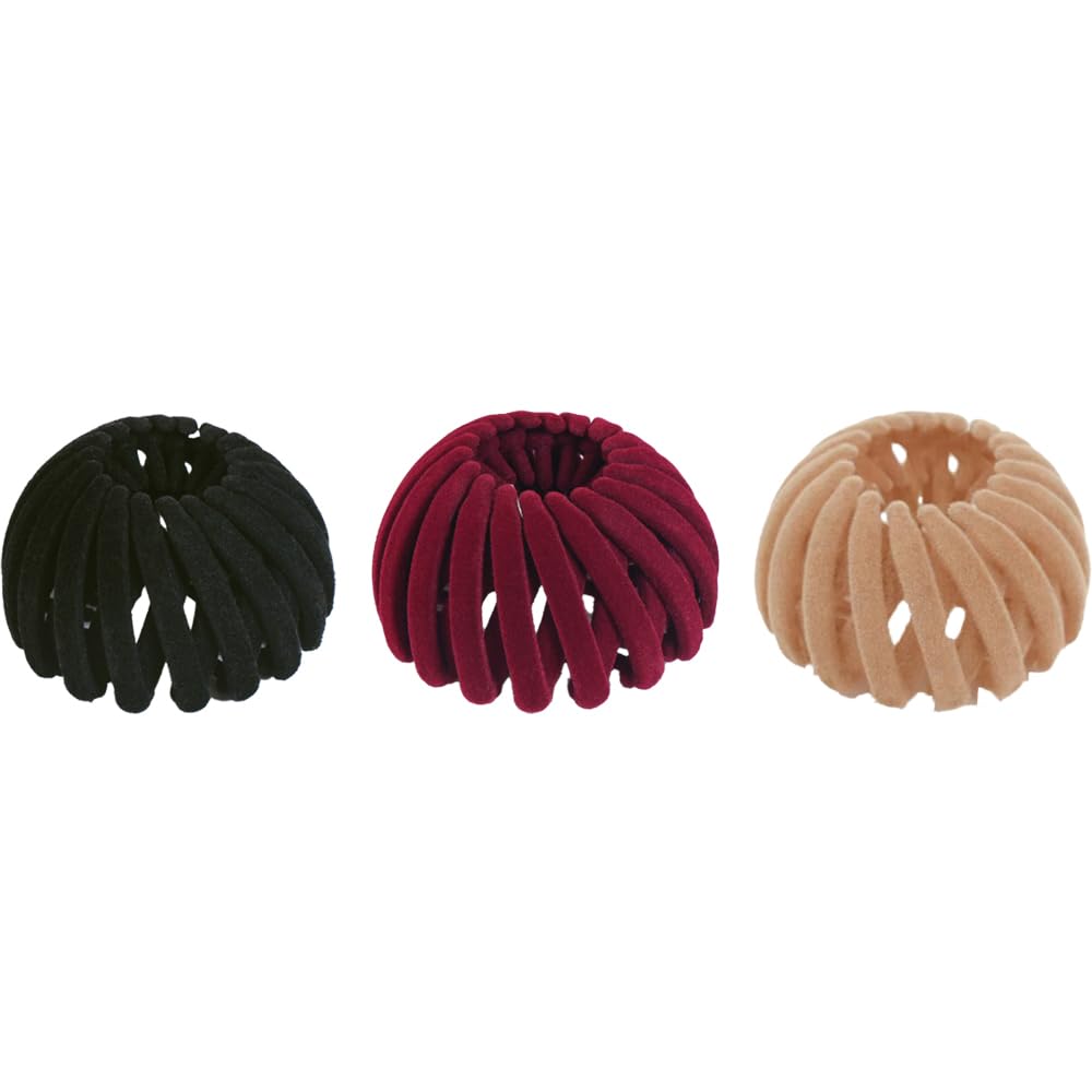 Qiwenr Vintage Vogelnest Haarklammern, Vogelnest Haarspangen Damen, Haarschnitt Vogelnest, Pferdeschwanz Halter Haarschnitt Vogelnest Haargummis Erweiterbar Kopfschmuck Haarband für Frauen