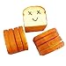 Anshinto Toast Jumbo Squishy Card Mobile Holder Hand Pillow Bread Scent Toys