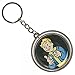 Fallout 4 Vault Boy Nuka Cola Spinner Keychain