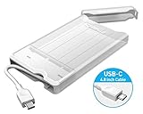 ineo 2.5" USB 3.1 Gen 2 Type C (10Gbps) Tool-Free External Hard Drive Enclosure for 2.5 inch 9.5mm & 7mm SATA HDD SSD [C2573c]