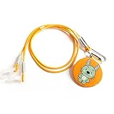 Rabbit Print BTE Hearing Aid Clip - Kids Holder Protector For Behind the Ear Hearing Aids