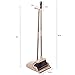 Dust pan and Broom Combo Artifact Standing Upright Foldable Set