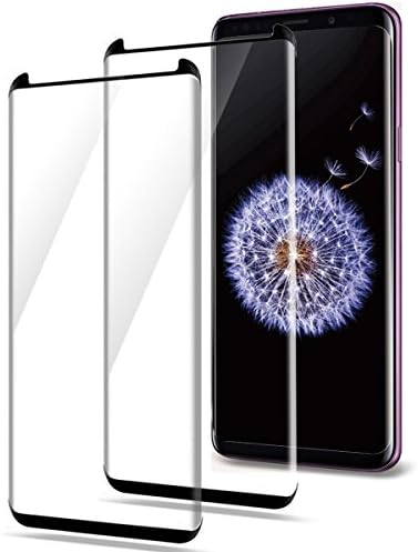 For Samsung Galaxy S9 Tempered Glass Screen Protector Case Friendly Film, Moresky 3D Curved Edge HD Clear Anti-Scratch Anti-Bubble Guard (2 pcs)