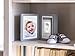 Pearhead Babyprints Newborn Baby Handprint and Footprint Desk Photo Frame & Impression Kit, Gray