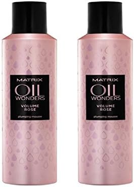MATRIX OIL WONDERS VOLUME ROSE PLUMPING MOUSSE TRAVEL SIZE