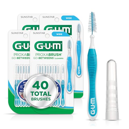 GUM Proxabrush Go-Betweens Wide Interdental Brushes